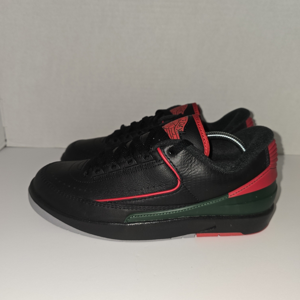 Jordan Black and Red Kids Sneakers